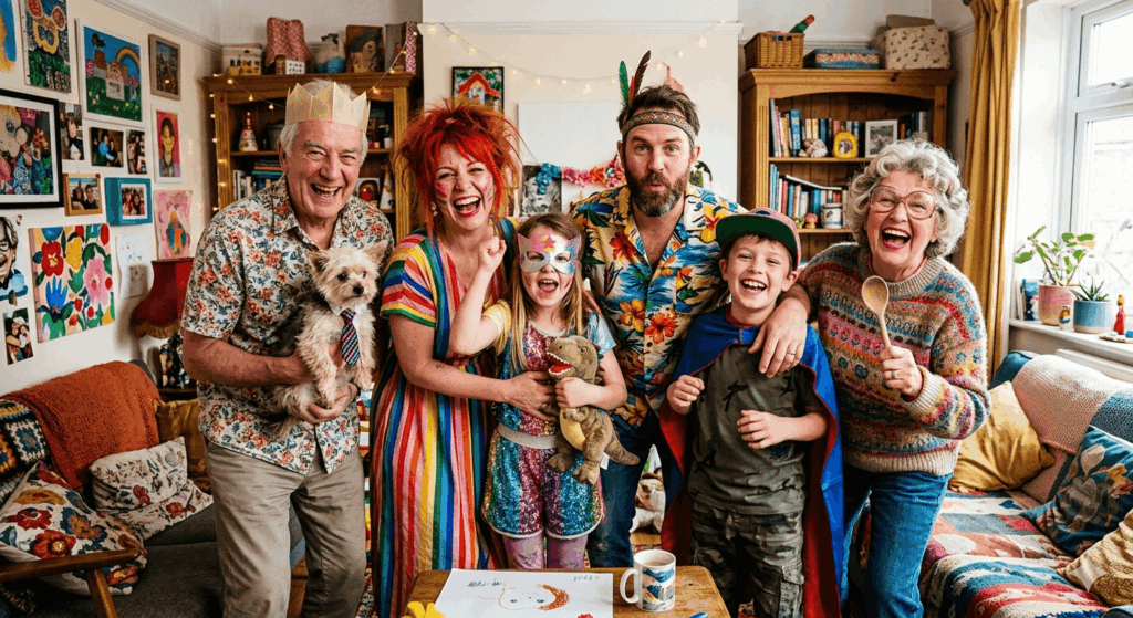 gluecklichscheitern.de Sidebar 1 lustige positive Familie