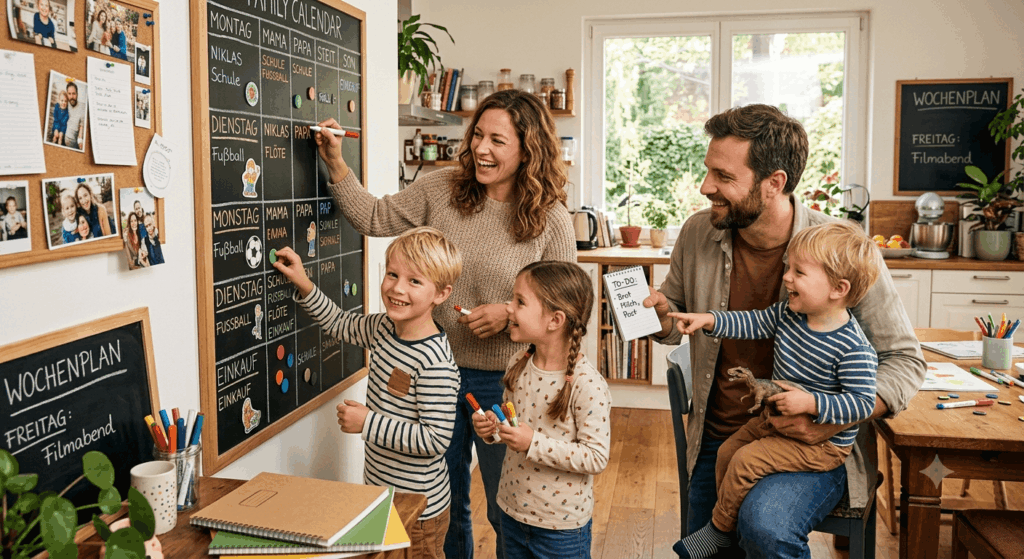 Struktur im Chaos Wie wir unseren Familienalltag organisieren (ohne durchzudrehen) 2026